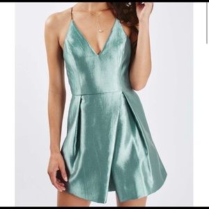 Topshop satin dress
